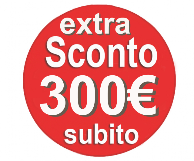  Sconto Extra €.300