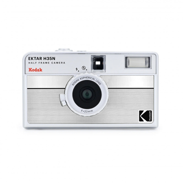 Kodak Kodak Ektar H35-N Half Frame Film Camera Analogica RK0302 Striped Silver