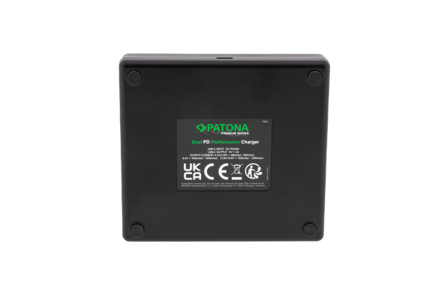 Patona Patone Premium Dual PD Performance Charger per nikon EN-EL15