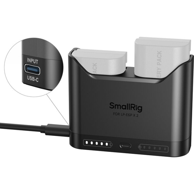 Smallrig SmallRig Camera Battery Charger for LP-E6P 5490