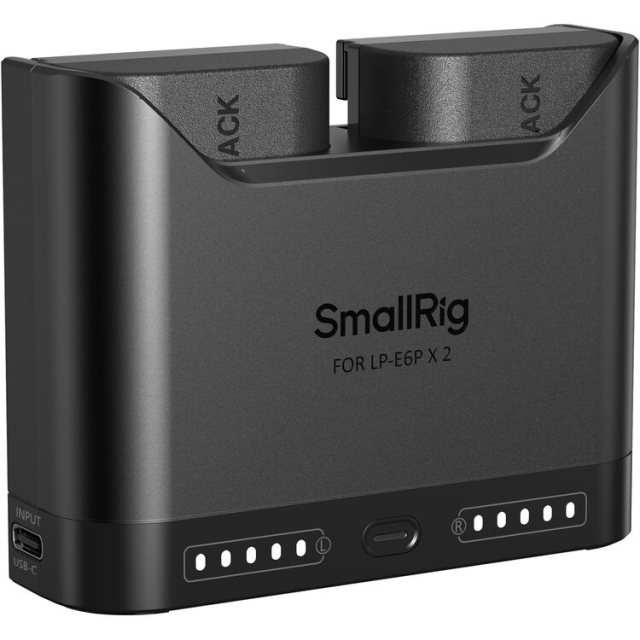 Smallrig SmallRig Turbo Charging Kit for LP-E6P Camera Batteries 5485