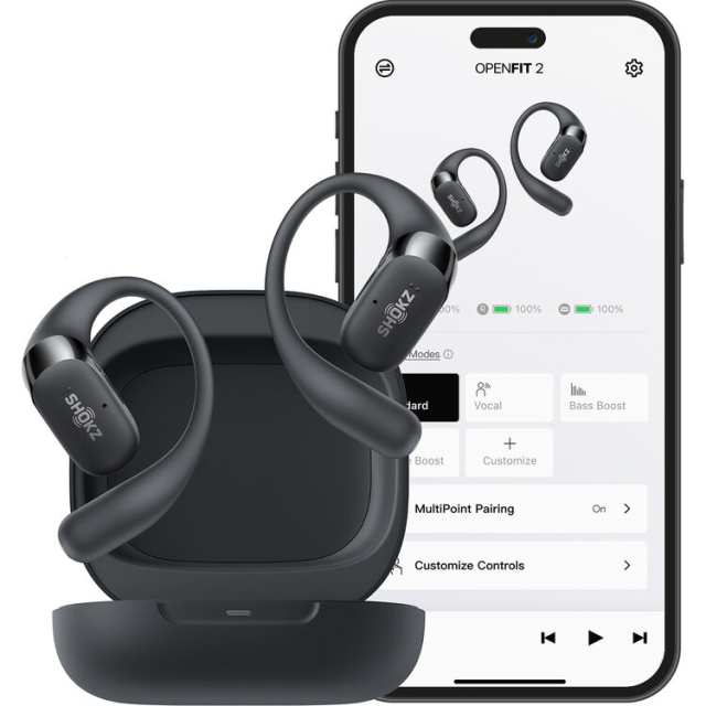 Shokz Shokz OpenFit 2+ Black