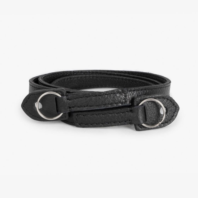 Bronkey Bronkey Roma #101 - Black Leather camera strap