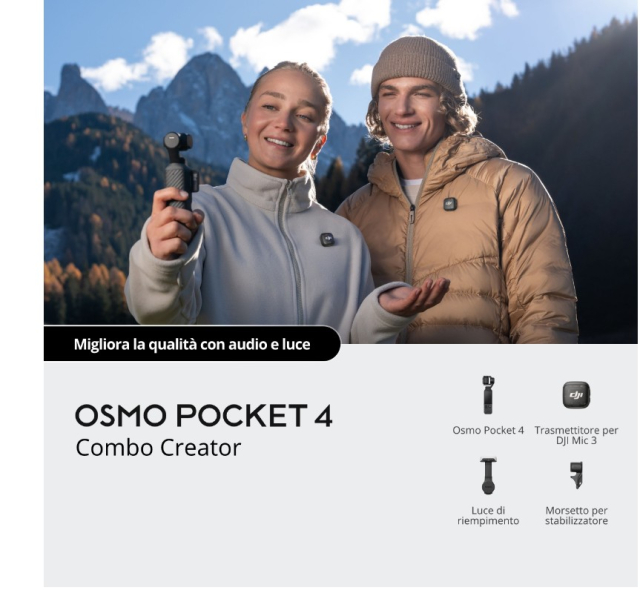 Dji Dji - Osmo Pocket 4 Creator Combo
