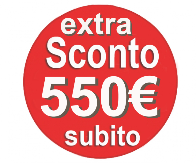  Sconto Extra €.550