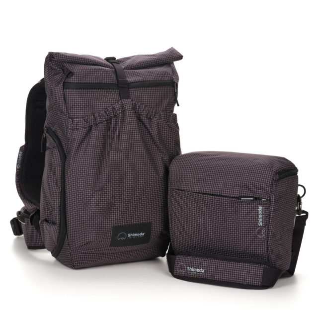 Shimoda Shimoda Side Lite 22 Starter Kit (w/ Medium Top Loader) - Black/White (520-371)