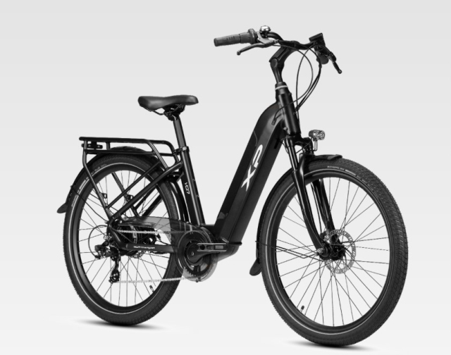 Xp bikes XP Bikes  I-D7 Unisex 26'' 60mm 7v 649wh XP Rear Motor Matt Black Taglia Unica