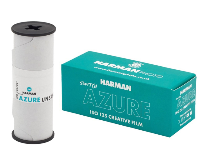 Harmann/ilford Harmann/ilford Pellicola colore switch azure 125 120