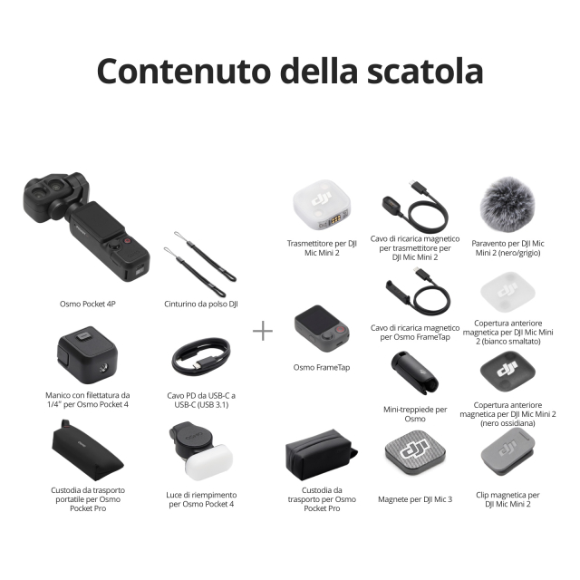 Dji Dji - Osmo Pocket 4P Vlog Combo
