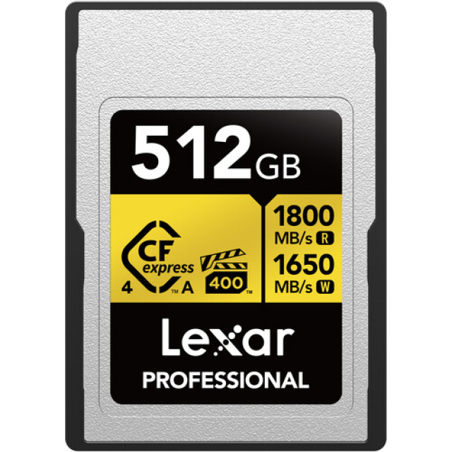 Lexar Lexar CFEXPRESS 4.0 TYPE-A 512GB GOLD