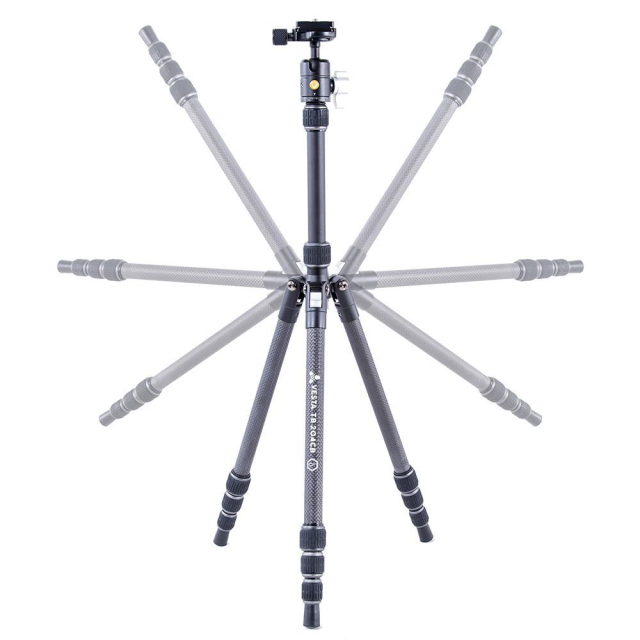 Vanguard Vanguard Vesta TB 204CB Treppiede Carbonio da Viaggio