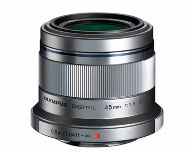 Om system olympus Olympus Ob. 45 f/1.8 Silver