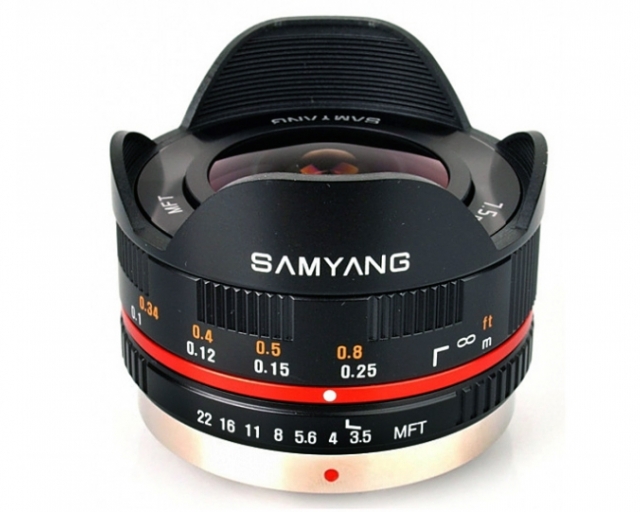 Samyang Samyang Ob. 7,5mm F 3,5 M4/3 Black