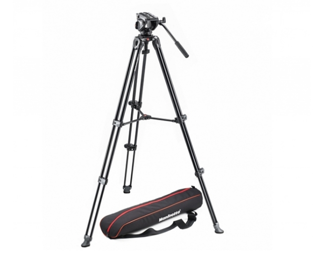 Manfrotto Manfrotto MVK500AM con treppiede doppio tubo