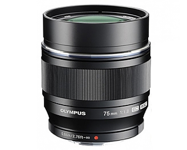 Om system olympus OLYMPUS OB. 75 MM 1,8 DIGITAL BLACK