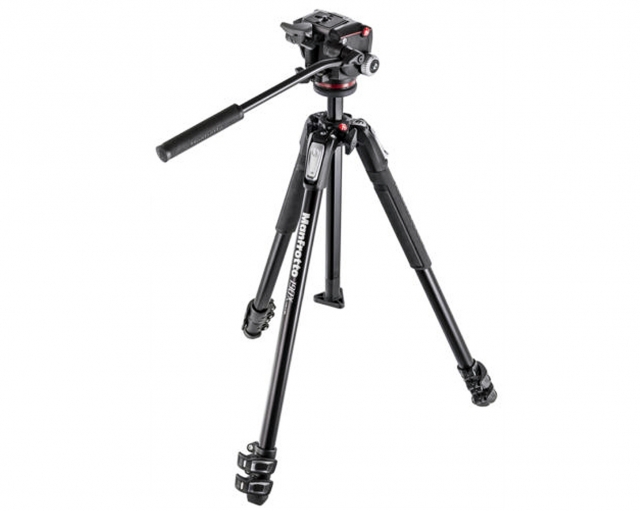 Manfrotto MANFROTTO MK190X3-2W con Testa