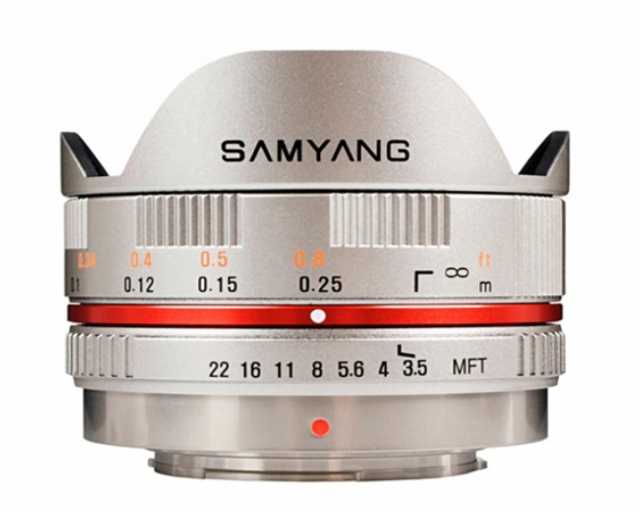 Samyang Samyang Ob. 7,5mm F 3,5 M4/3 Silver