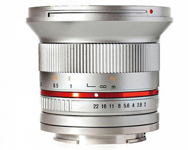 Samyang Samyang Ob. 12MM f/2 NCS CS per Fuji X Silver