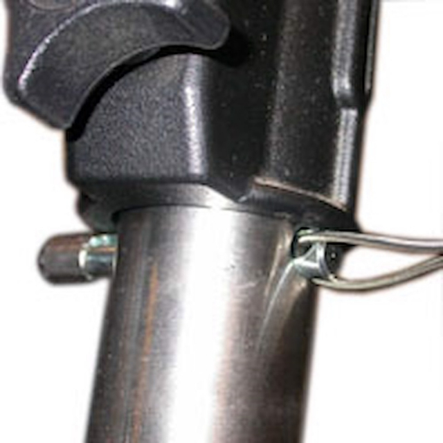 Manfrotto MANFROTTO 528XB Treppiede cine/video pesante nero, culla 100mm, stab.interm.