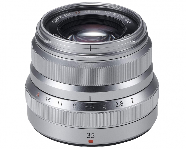 Fujifilm Fujifilm Fuji Fujinon ob. XF 35MM F/2 R WR SILVER