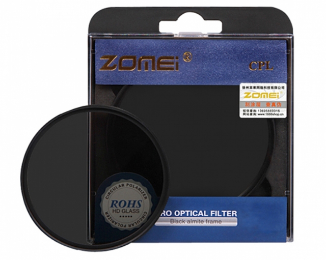 Zomei ZOMEI Filtro Polarizzatore Circolare 58 mm