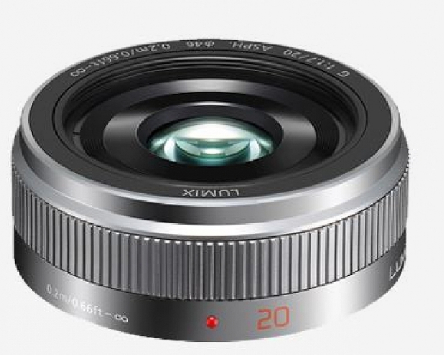 Panasonic lumix PANASONIC LUMIX G Ob. 20 mm f 1,7 II Asph. Silver