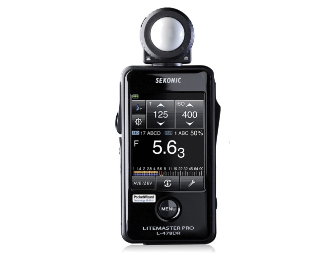 Sekonic Sekonic - Esposimetro Litemaster Pro 478 DR con Elinchrom Skyport