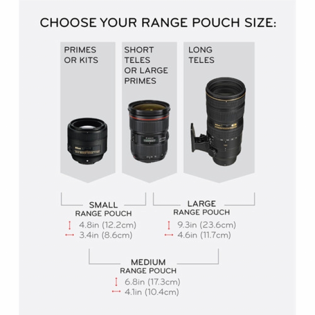 Peak design Peak Design - Range Pouch - Small - Charcoal