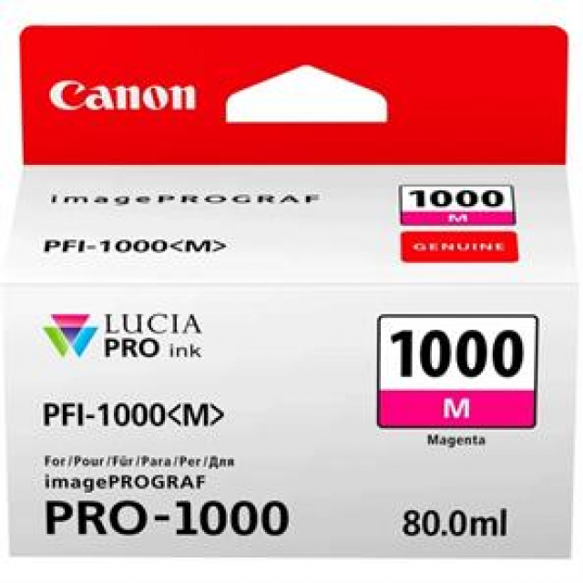 Canon CANON INK PFI-1000 M MAGENTA