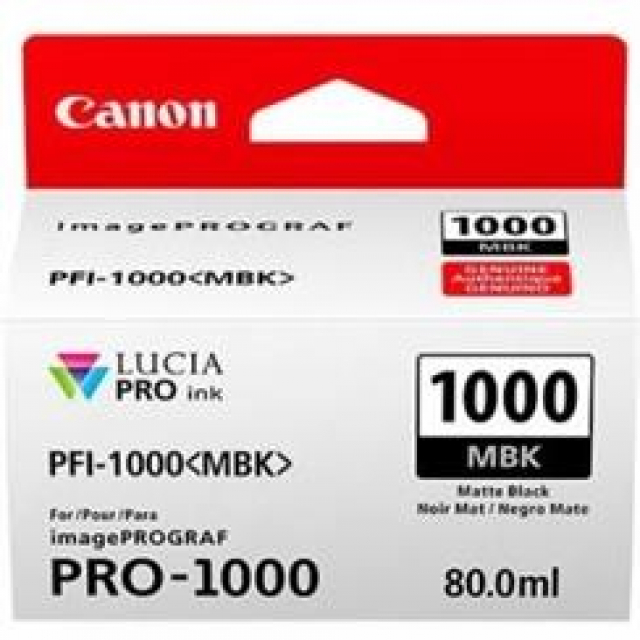 Canon CANON INK PFI-1000 MBK MATT BLACK