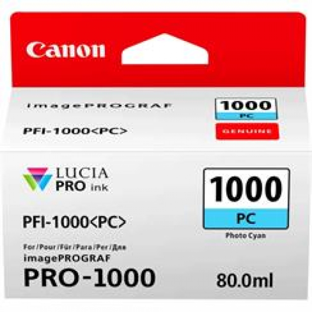 Canon CANON INK PFI-1000 PC PHOTO CYAN