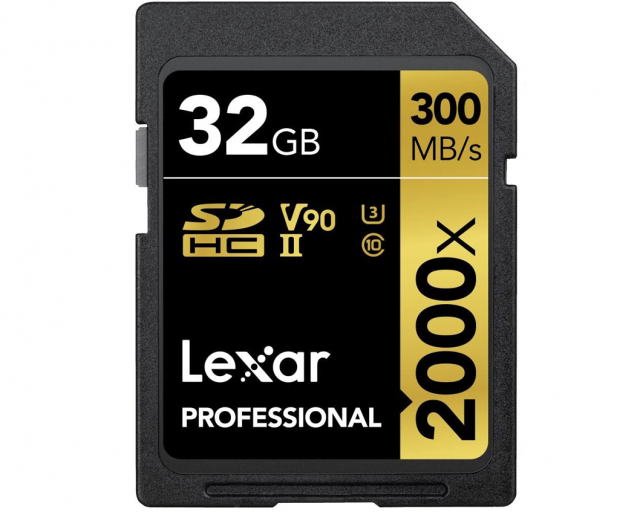 Lexar LEXAR 32GB LEXAR PRO 2000X SDHC UHS-II