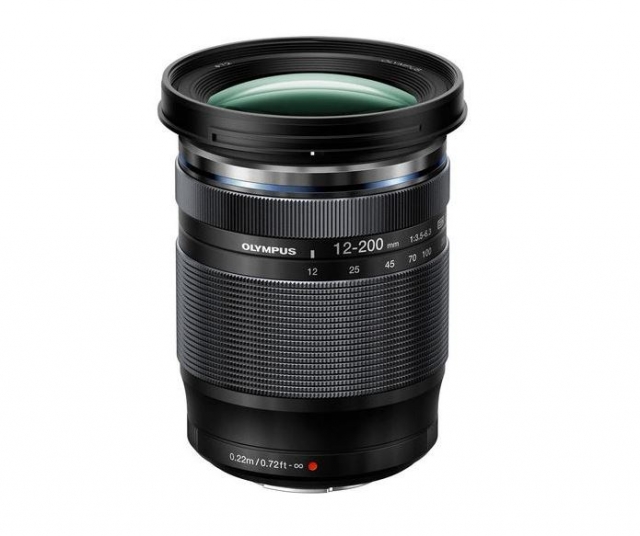 Om system olympus OM System Ob. M. ZUIKO ED 12-200 mm F 3,5-6,3 Nero