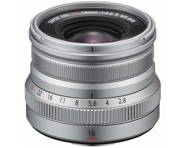 Fujifilm Fujifilm Fuji Fujinon ob. XF 16mm F2.8 R WR Silver