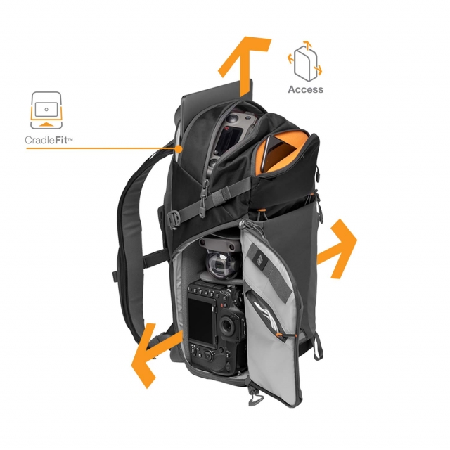 Lowepro Lowepro Zaino Photo Active 200 AW Nero e Grigio scuro