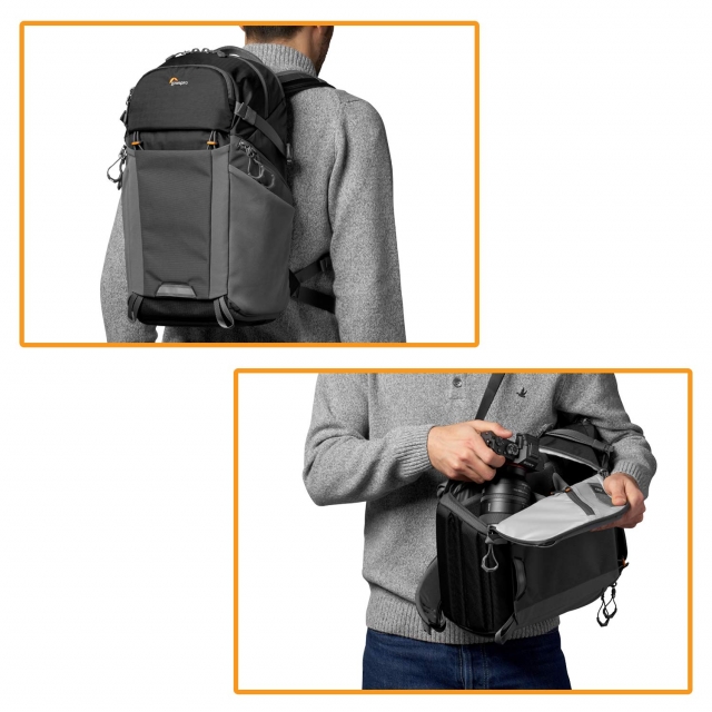 Lowepro Lowepro Zaino Photo Active 200 AW Nero e Grigio scuro