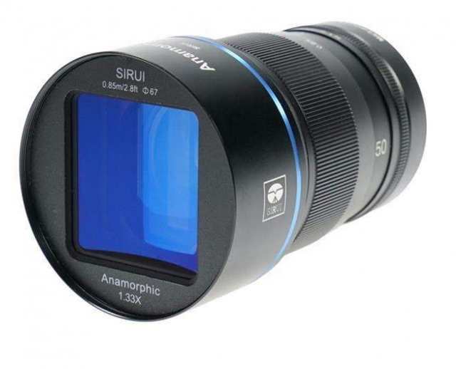 Sirui Sirui ob. 50MM F1.8 Anamorphic Lens 1.33X (MFT-Mount)