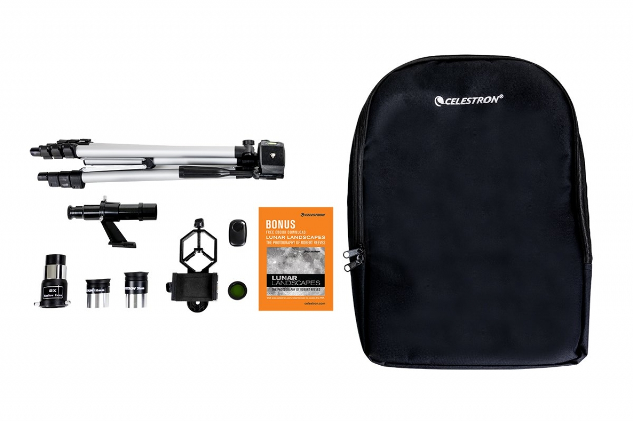 Celestron Celestron Travelscope 70 DX - Comprend un appareil photo pour Smartphone, 2x Barlow et un filtre lunaire