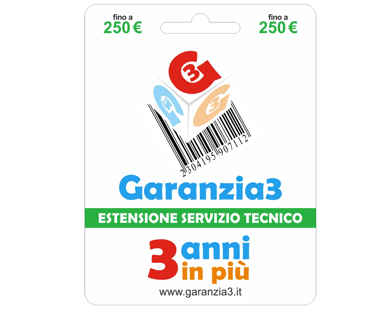 Garanzia3 Garanzia3 - 3 more years