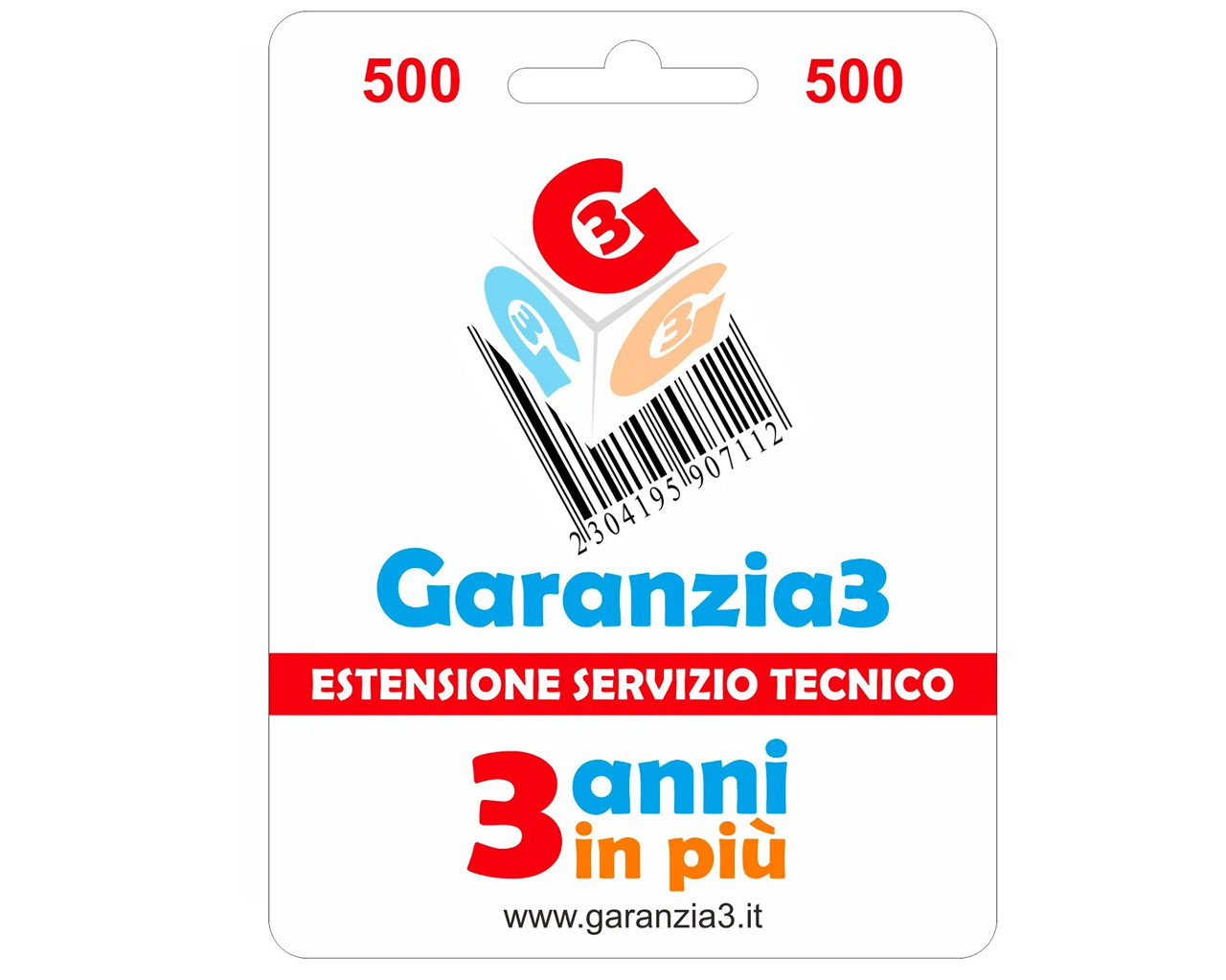 Garanzia3 Garanzia3 - 3 more years
