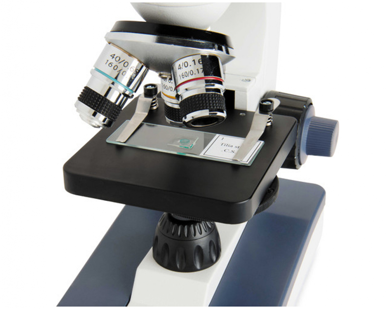 Celestron Celestron Microscopio LABS CM1000C - 6 ingrandimenti da 40x a 1000x, messa a fuoco a due
velocità