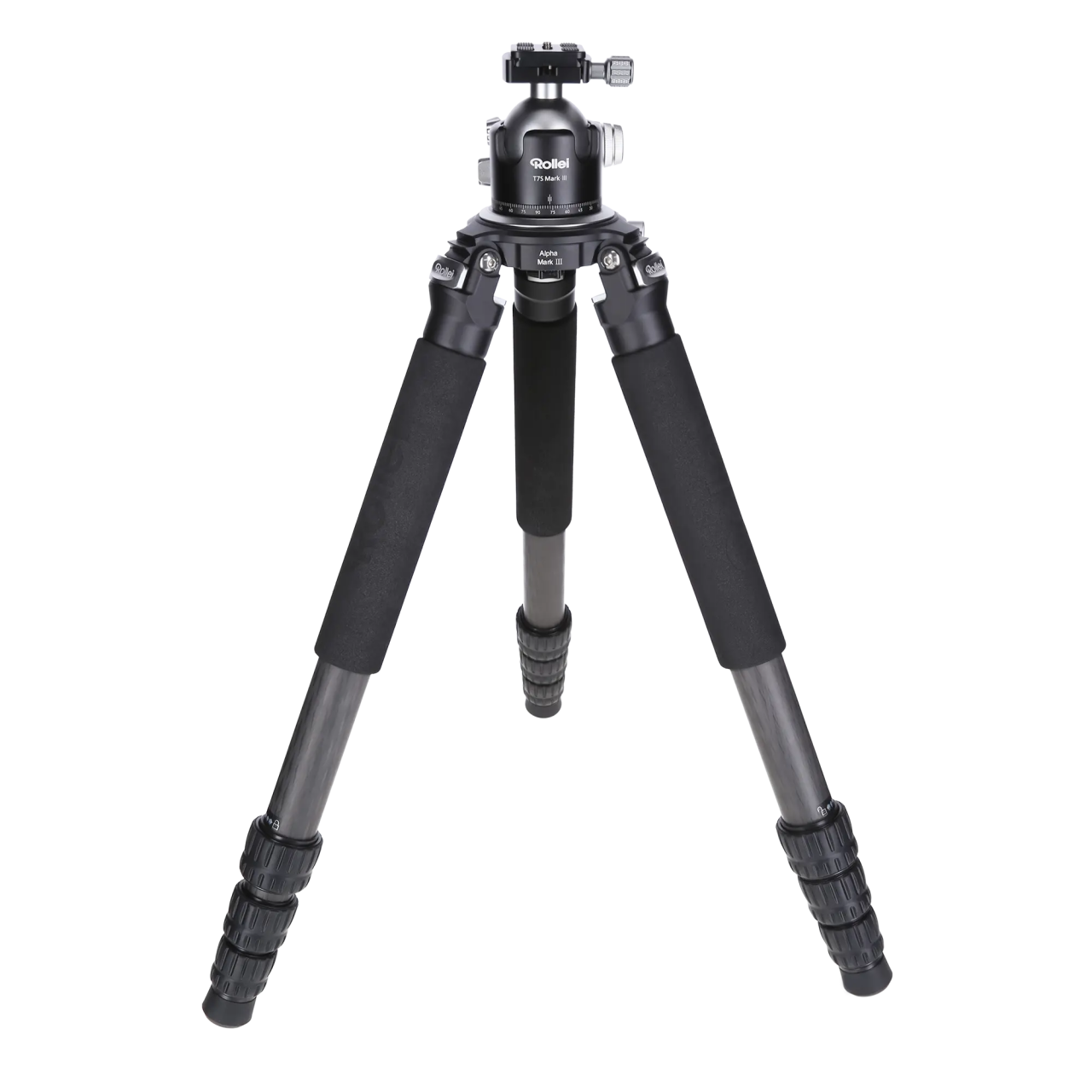 Rollei Rollei Rock Solid Alpha Mark III - Carbon Tripod + ball head T7S Mark III