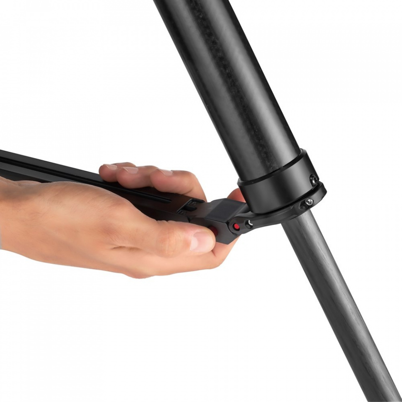 Manfrotto Manfrotto Treppiede 635 Fast Tubo Singolo Fibra di Carbonio