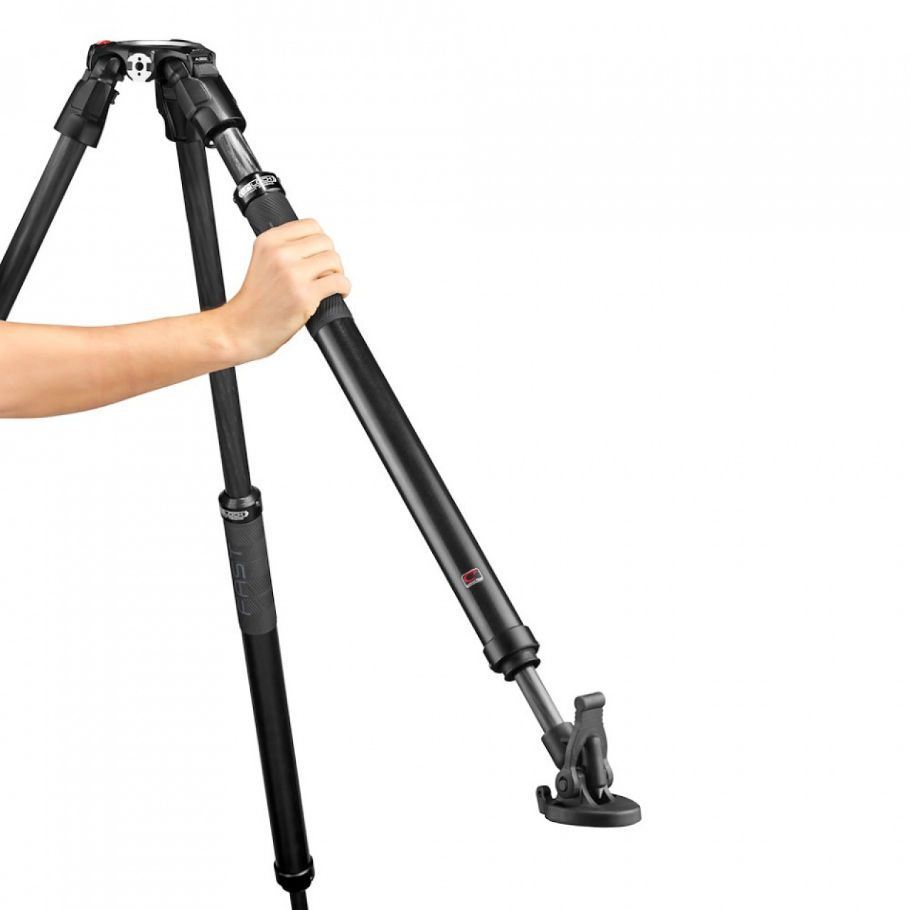 Manfrotto Manfrotto Treppiede 635 Fast Tubo Singolo Fibra di Carbonio