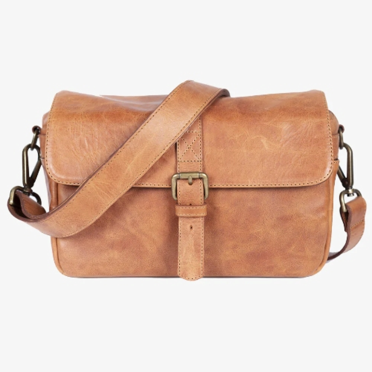 Bronkey Bronkey Paris Leather Camera Bag - Tanned, borsa piccola