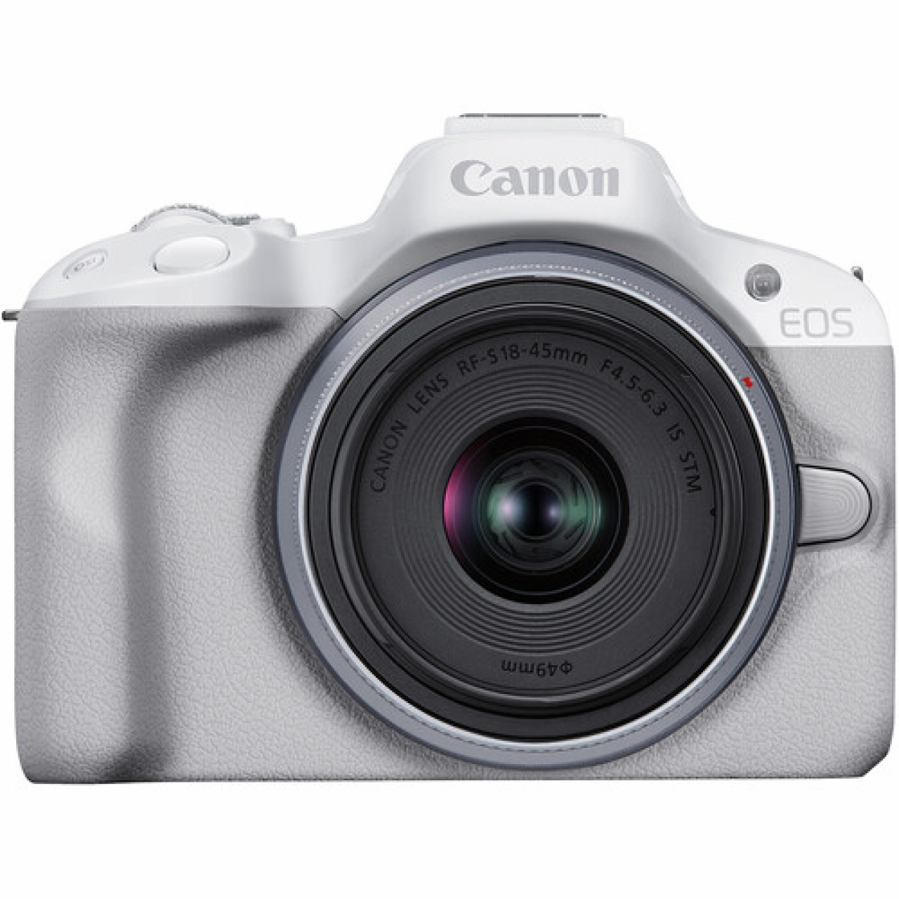 Canon Canon EOS R50, White + RF-S 18-45mm F4.5-6.3 IS STM Kit
