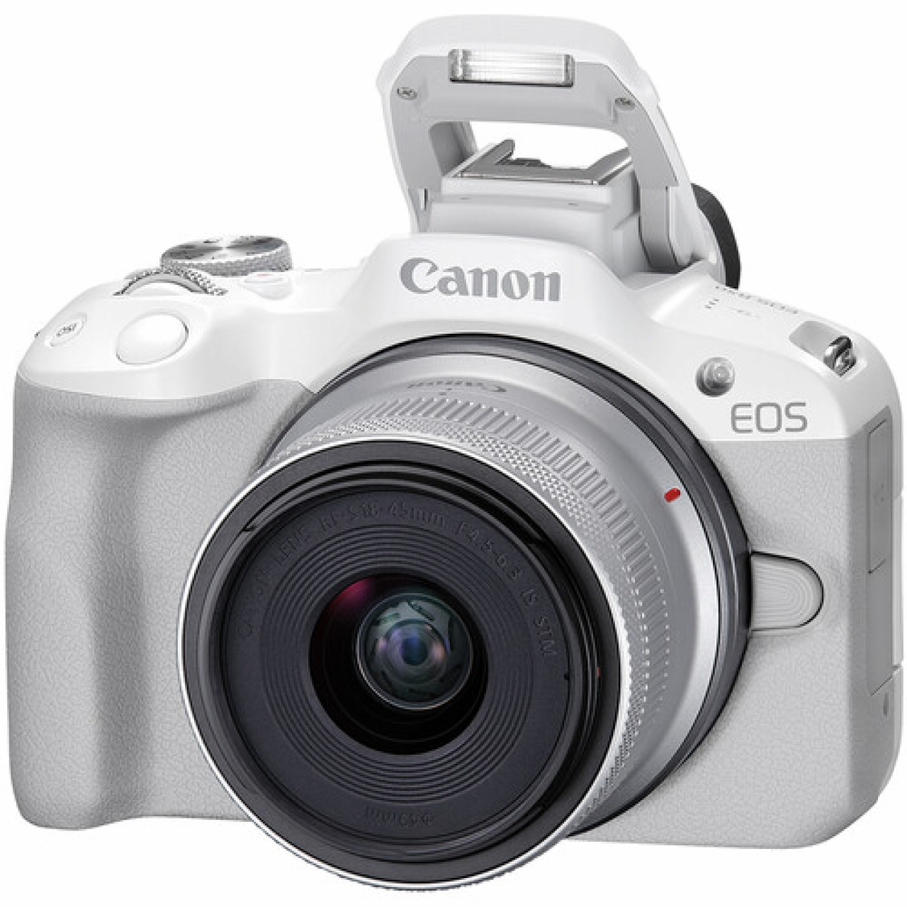 Canon Canon EOS R50, White + RF-S 18-45mm F4.5-6.3 IS STM Kit