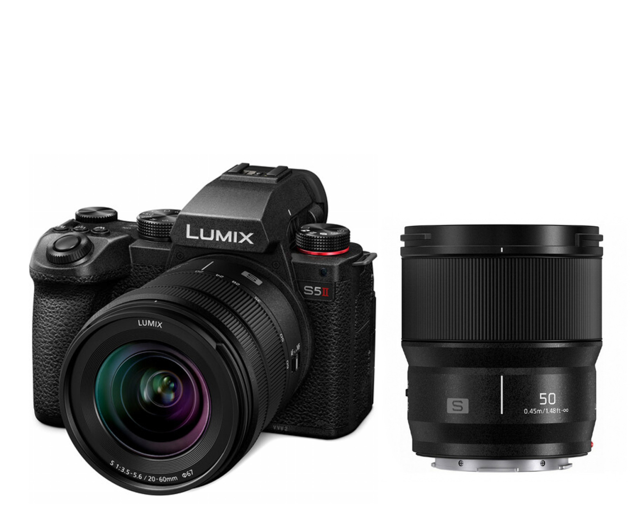 Panasonic lumix Panasonic Lumix S5 II 20-60mm F/3.5-5.6 +50mm 1,8