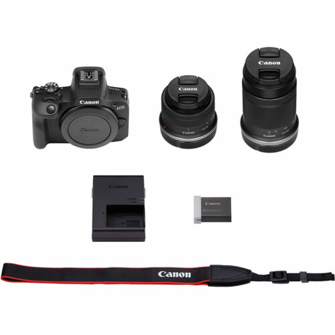 Canon Canon EOS R100 + RF-S 18-45mm F4.5-6.3 IS STM + RF-S 55-200mm F5-7.1 IS STM Kit