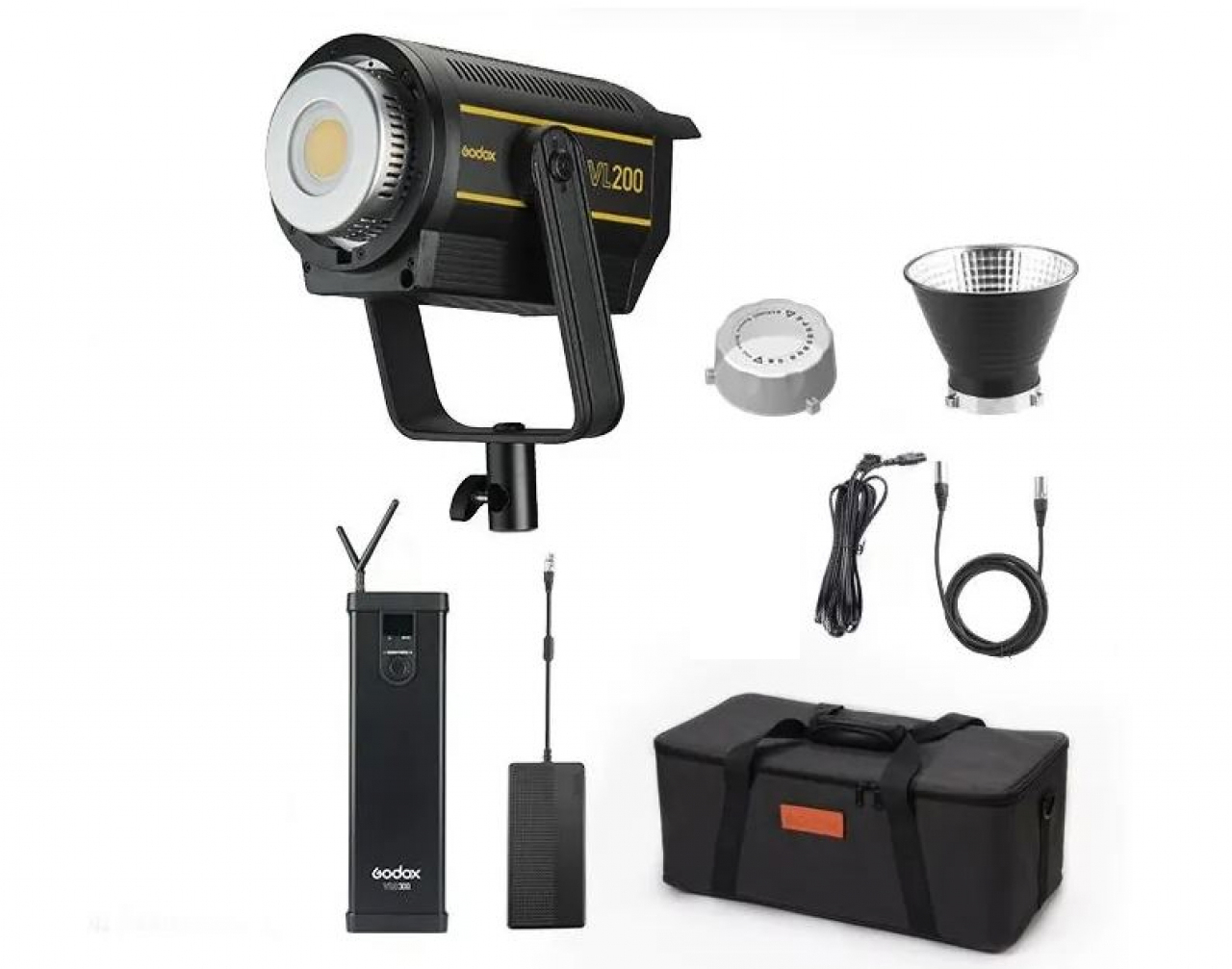 Godox Illuminateur LED Godox VL-300 (fonctionnement sur secteur + batterie en option)